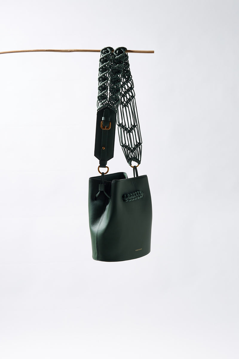 SHAM BUCKET BAG - GREEN – PIPATCHARA JAPAN