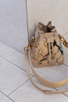 ROMY BUCKET BAG - NUDE CANDY