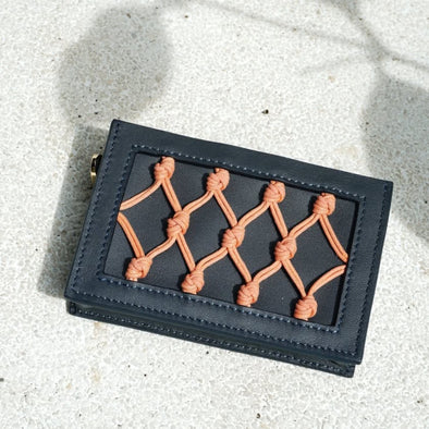 AMU WALLET V.2 - Navy Orange