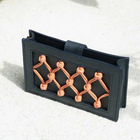 AMU WALLET V.2 - Navy Orange