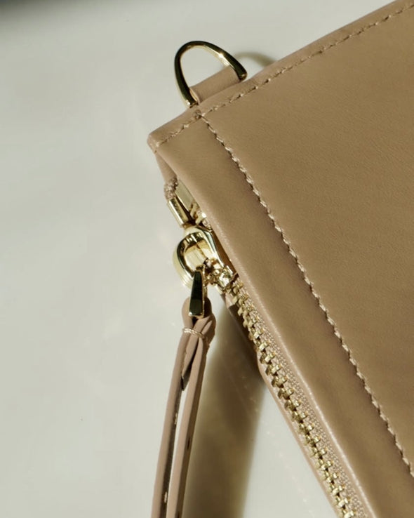 AMU CARD HOLDER - Nude Navy