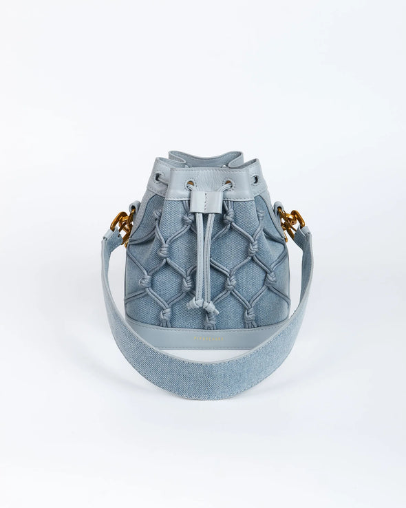 ROMY BUCKET BAG - DENIM