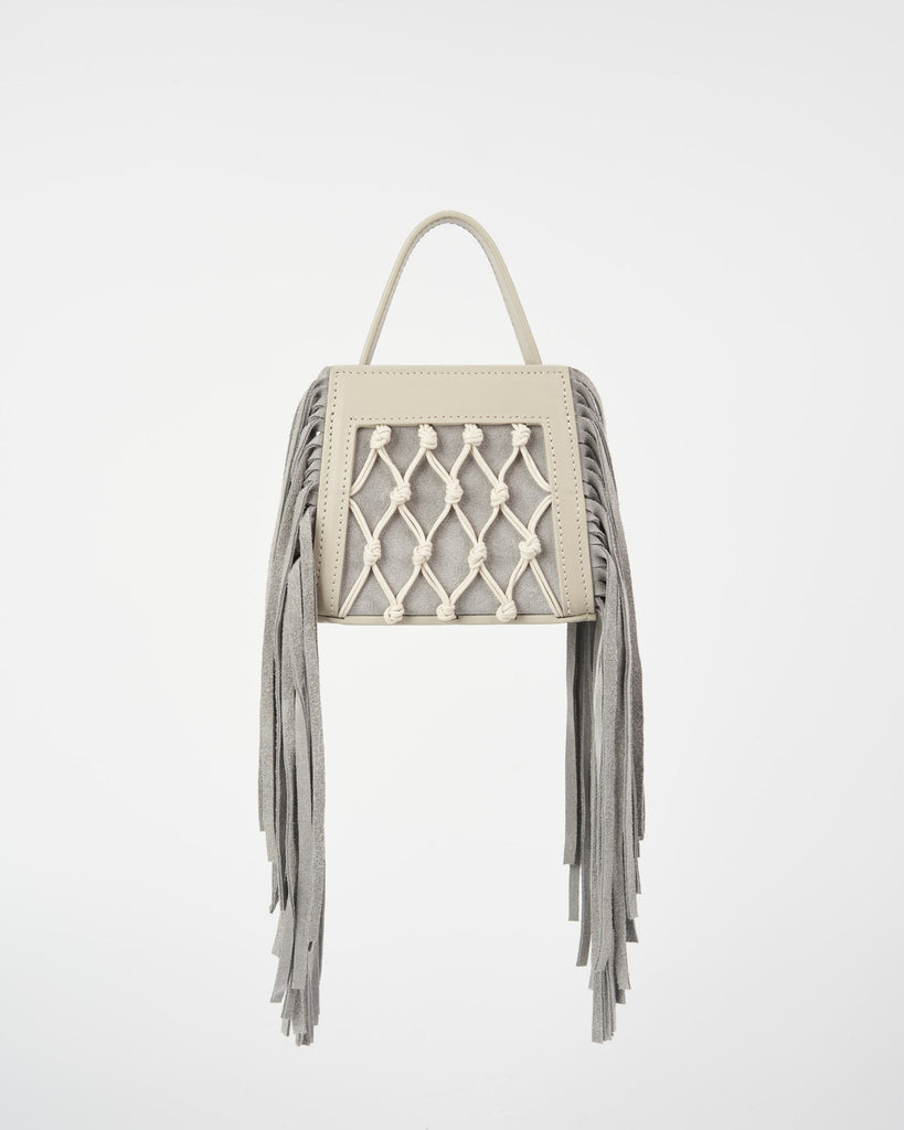 MINI AMU FRINGES - CEMENT – PIPATCHARA JAPAN